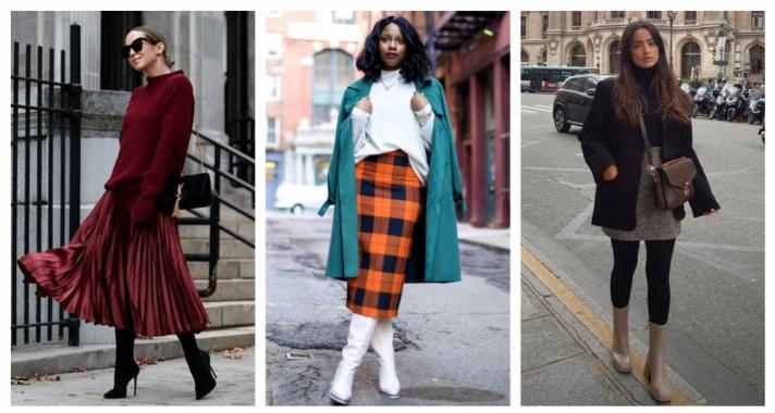 Stílusiskola: így viselj szoknyákat télen, hideg időben