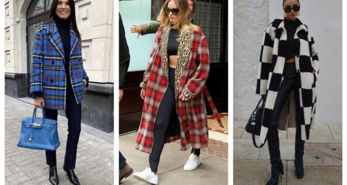 Stílusiskola: így viselj télen kockás szövetkabátokat