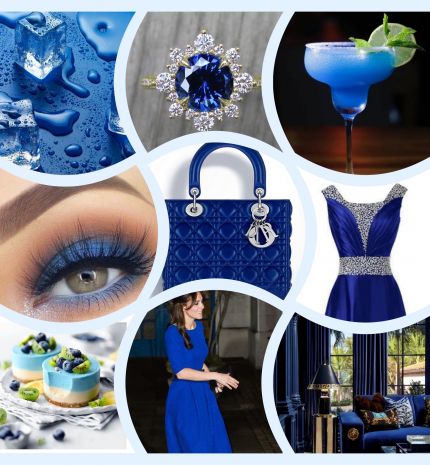 Egy este a Villa Szilviában a kék szín jegyében