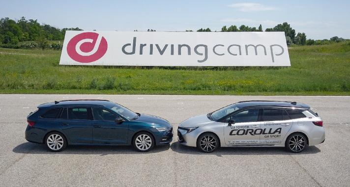 Sorvezetők – Skoda Octavia Combi 1.5 TSi e-Tech Style vs. Toyota Corolla Touring Sports 2.0 Hybrid GR Sport Dynamic összehasonlító teszt