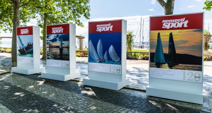 Megnyílt a Nemzeti Sport fotókiállítása Balatonfüreden