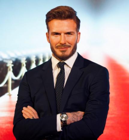 David Beckham a magyar fővárosban - új figurát avattak a Madame Tussaud Budapestben