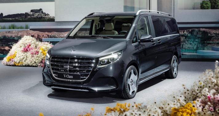 Közép-európai régióban, elsők közt tekinthettük meg a 2024-től elérhető új Mercedes-Benz V-osztályt