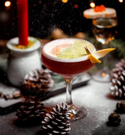 Ízletes Téli Koktél Varázslatok