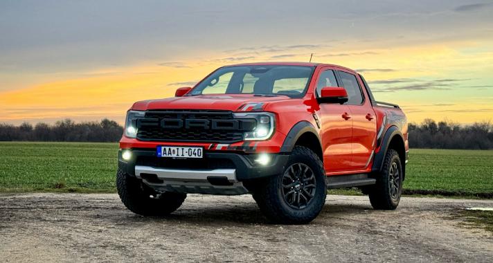 Pickup a csúcson – Ford Ranger Raptor 3.0 Eco Boost