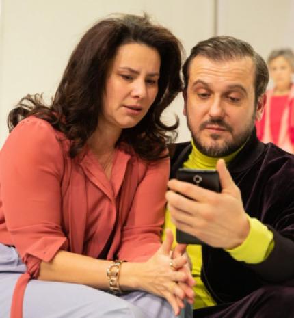 Mi köze a házasságnak a szerelemhez? - Máté Gábor és Grecsó Krisztián közösen a Katona József Színházban