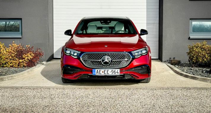 A legfontosabb bástyák és a kapcsolódó elvárások – Mercedes-Benz E220 d 4Matic limuzin