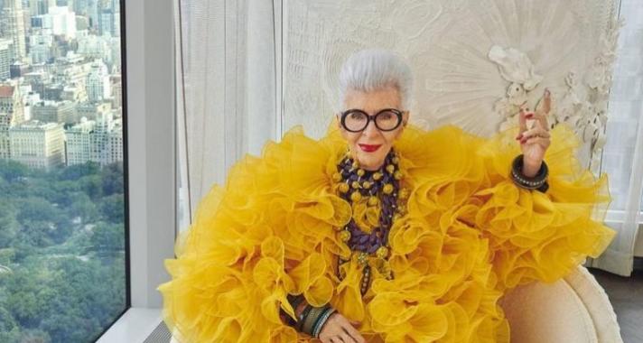 Az amerikai divatikon búcsúja: 102 és félévesen hunyt el Iris Apfel