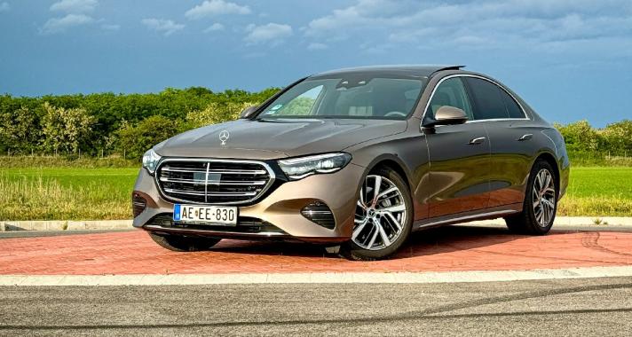 Álló csillag az autógyártásban – Mercedes-Benz E 220 D Exclusive