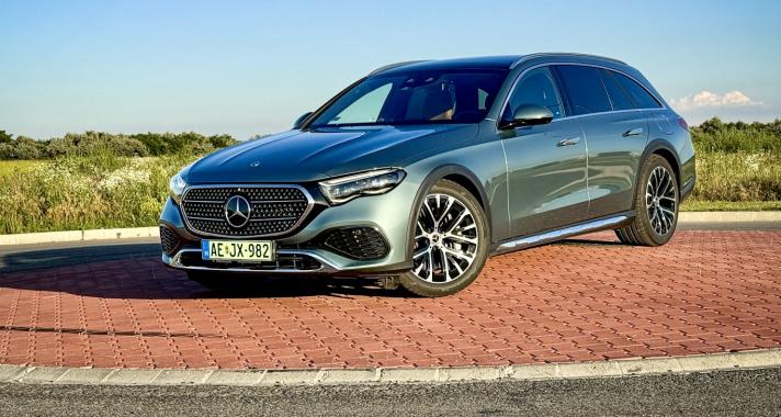 Az egyetlen Mercedes, amelyik piszkosan is menő - Mercedes-Benz E300de 4Matic All-Terrain