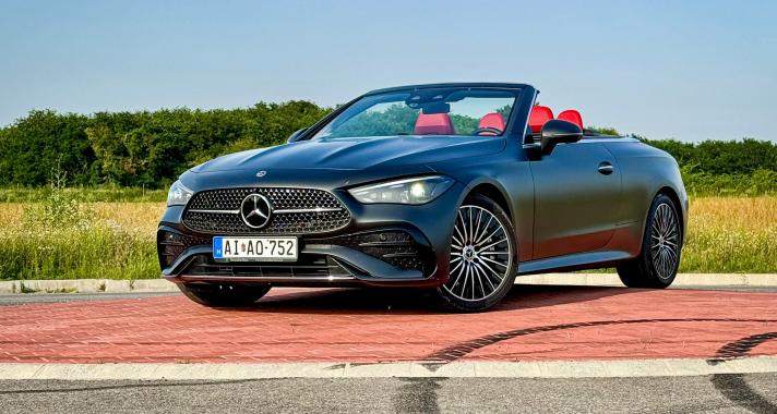 Az élet királya – Mercedes-Benz CLE 4Matic 450 Cabriolet