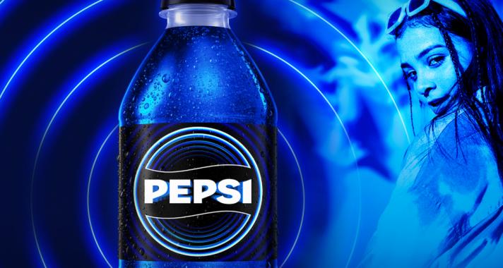Élénk kék színben pompázik a Pepsi legújabb zéró kólája, a Pepsi Electric