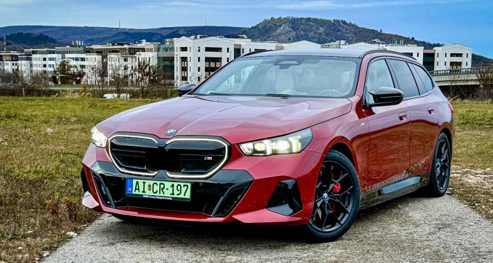 Az i-re a pont – BMW i5 M60 xDrive Touring