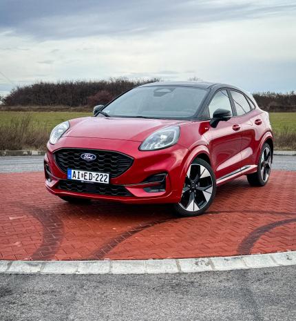 2025-ben is harap? – Ford Puma ST-Line X 1.0 EcoBoost MHEV