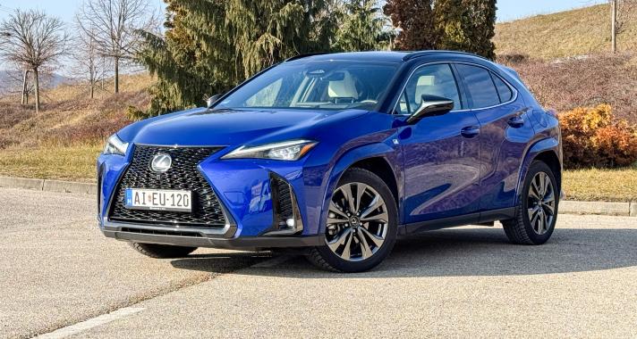 Már nem a legkisebb  -  Lexus UX 300h F Sport