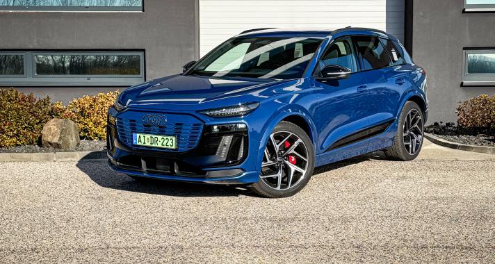 A prémium elektromos autó, amely új szintre emeli a négy karikát - Audi SQ6 E-tron
