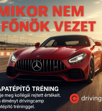 Rendezvények - Csapatépítés padlógázzal – végre nem a főnök vezet!