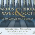 Rendezvények - Varnus Xaver & Rhoda Scott:  A Két élő legenda zenével búcsúzik egymástól
