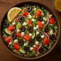 Mediterrán Quinoa Saláta