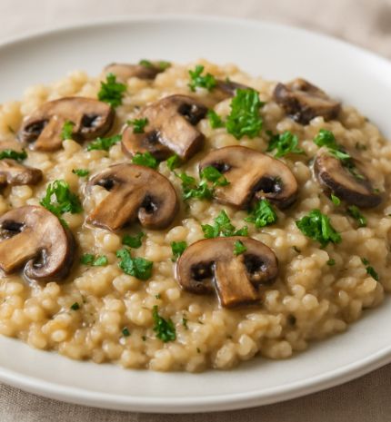 Krémes gombás risotto – igazi éttermi élmény otthon