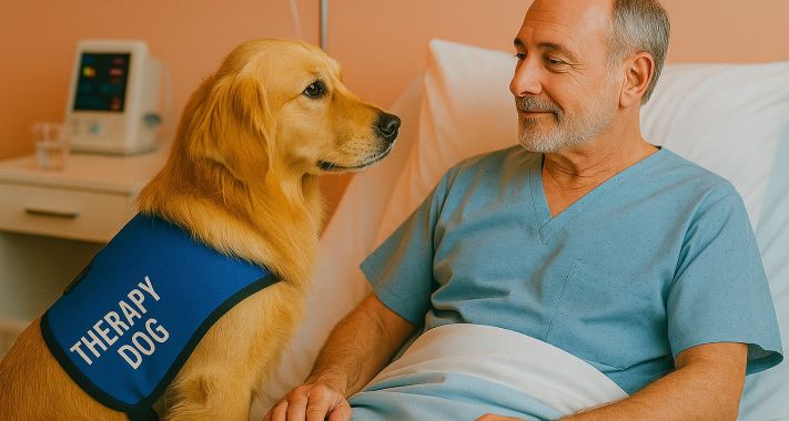 Állatterápia: miért gyógyít a kutyák közelsége?