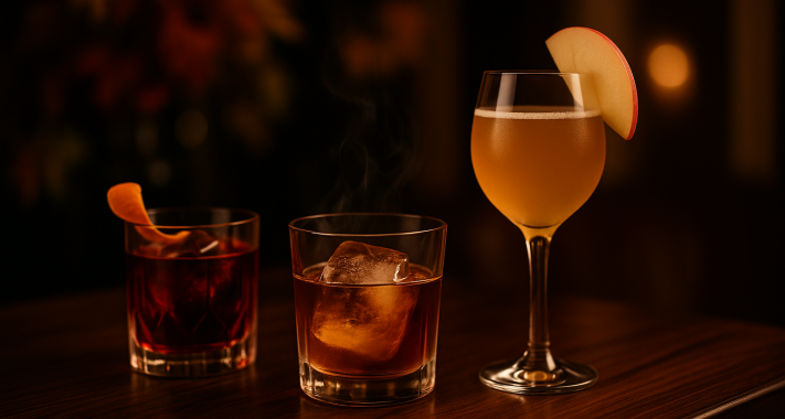 Őszi koktéltrendek 2025-ben – ízek, színek, irányok