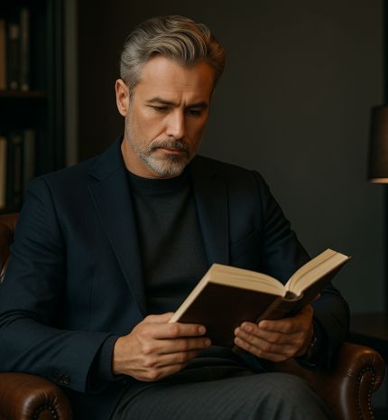 Stylelife - Miért a könyvolvasás lett az új státuszszimbólum?- Intellektus, tudás és presztízs – a férfi, aki olvas.
