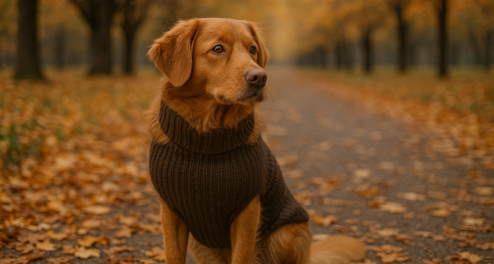 A kutya is megérzi az őszt – mire figyelj hideg időben?