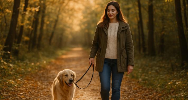 Biztonságos őszi séták kutyával – állatorvosi tanácsok a Vetrix Vet Biatorbágy rendelőtől