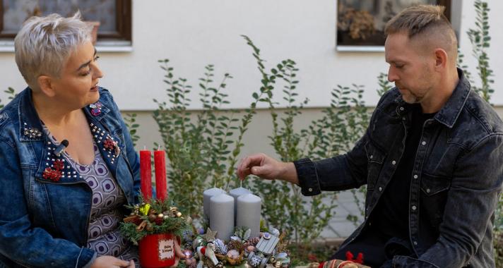Makány Márta és Mezőffy Tamás karácsonyi kollaborációja