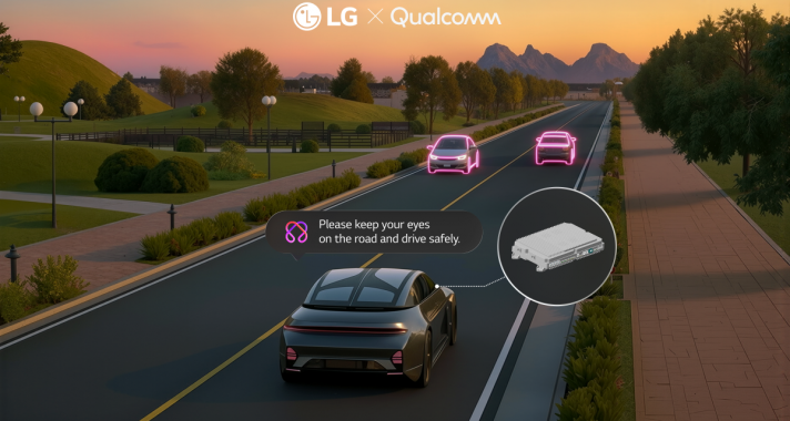 AZ LG MESTERSÉGES INTELLIGENCIÁVAL TESZI MÉG OKOSABBÁ AZ AUTÓZÁST