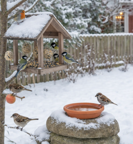 Vendégségben az ablakpárkányon: A téli madáretetés tudnivalói