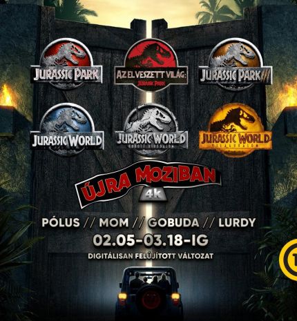 Februárban ismét mozikban az idén 25 éve lezárult Jurassic Park trilógia!