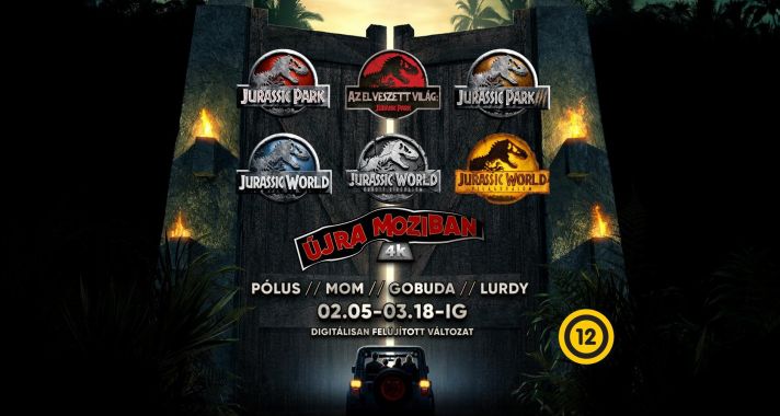 Februárban ismét mozikban az idén 25 éve lezárult Jurassic Park trilógia!