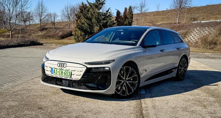 Elektromos Repülő szőnyeg - Audi S6 e-tron Avant