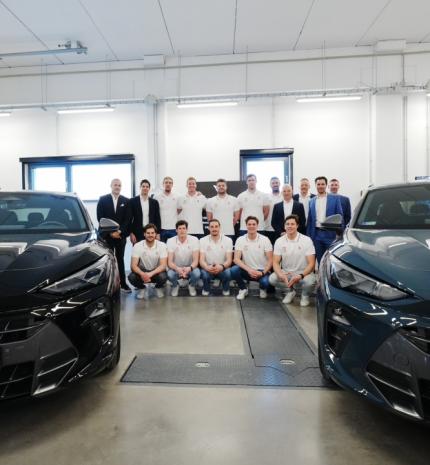 A férfiválogatott is belép a CUPRA világába