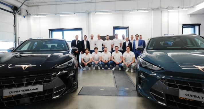 A férfiválogatott is belép a CUPRA világába
