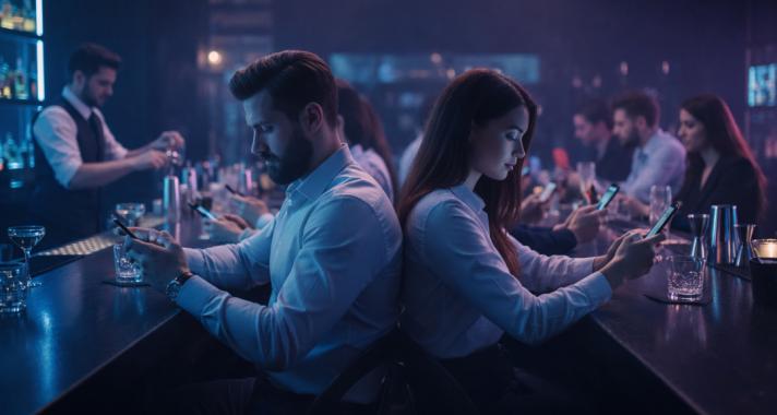 A Tinder-generáció kiégése: Miért nem tudunk már egymáshoz szólni egy bárban, és hova vezet ez?