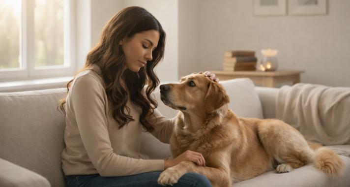 Gyógyító mancsok: 5 jel, hogy a kutyád pontosan érzi, mikor van szükséged lelki támogatásra