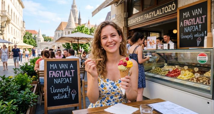 Gombócba zárt boldogság: Ma van a Fagylalt Napja!