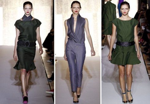 Yves Saint Laurent 2012-es tavaszi kollekció