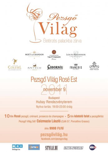 Pezsgő Világ Rosé Est