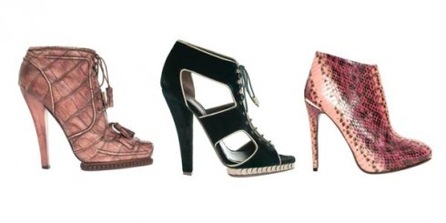 Cipőmustra: Roberto Cavalli 2011 ősz – 2012 tél