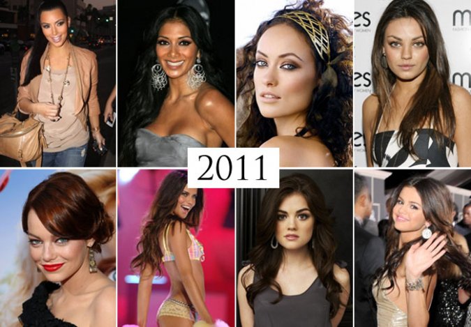 2011 kedvencei - 4 típus, 12 nő