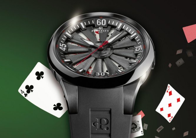 Perrelet Turbine Poker karóra