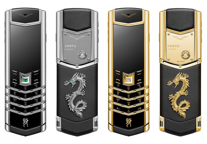 Vertu Signature Dragon kollekció