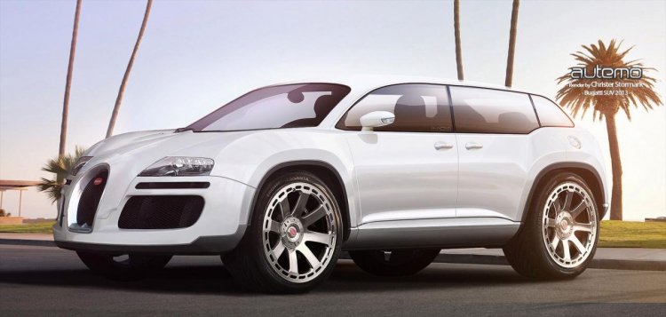Így fog kinézni a Bugatti SUV?