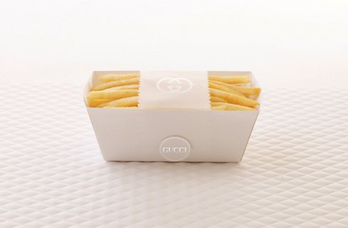 Gucci sültkrumpli, Burberry hamburger