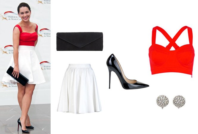 A bűbájosan elegáns Emilia Clarke