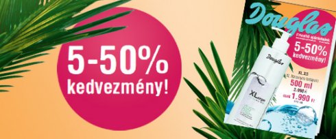 Kedvezmények a Douglasnál
